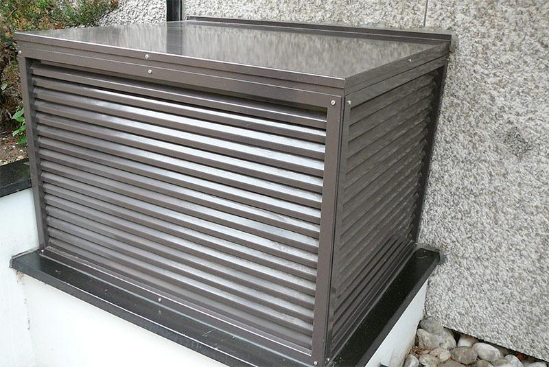 Habillage climatisation extérieure - Aluminium